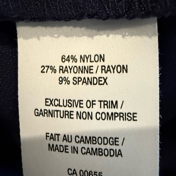 Reitmans Pants Blue Ankle Pull on Feminine Stylish Women’s Size 11 - Picture 13 of 13